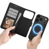 Чехол-книжка Tech-Protect Wallet для iPhone 17 Pro Max Matte Black with MagSafe (5906302330409)