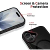 Чехол Tech-Protect MagHybrid для iPhone 17 Black Red with MagSafe (5906302330416)