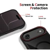 Чохол Tech-Protect MagHybrid для iPhone 17 Air Black Red with MagSafe (5906302330423)