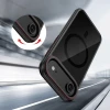 Чохол Tech-Protect MagHybrid для iPhone 17 Air Black Red with MagSafe (5906302330423)