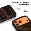 Чохол Tech-Protect MagHybrid для iPhone 17 Pro Black Red with MagSafe (5906302330430)