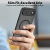 Чохол Tech-Protect MagStand для iPhone 17 Air Matte Black with MagSafe (5906302330508)