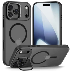 Чохол Tech-Protect MagStand для iPhone 17 Pro Matte Black with MagSafe (5906302330515)