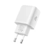Сетевое зарядное устройство для Tech-Protect NCA20 QC/PD 20W USB-C | USB-A with USB-C to Lightning Cable White (5906302330546)