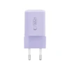 Мережевий зарядний пристрій Tech-Protect NCM33 QC/PD 33W USB-C | USB-A Baby Purple (5906302330607)