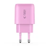 Мережевий зарядний пристрій Tech-Protect NCA30 QC/PD 30W USB-C | USB-A Baby Pink (5906302330669)