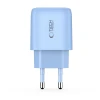 Мережевий зарядний пристрій Tech-Protect NCA30 QC/PD 30W USB-C | USB-A Baby Blue (5906302330676)