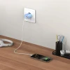 Мережевий зарядний пристрій Tech-Protect NCA30 QC/PD 30W USB-C | USB-A Baby Blue (5906302330676)