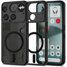 Чохол Tech-Protect MagMat для Nothing Phone 3 Black Clear with MagSafe (5906302330775)