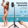 Універсальний штатив Tech-Protect Bluetooth Selfie Stick Tripod Black (5906302330867)