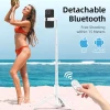 Універсальний штатив Tech-Protect Bluetooth Selfie Stick Tripod White (5906302330881)