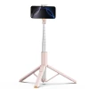 Універсальний штатив Tech-Protect Bluetooth Selfie Stick Tripod Pink (5906302330898)