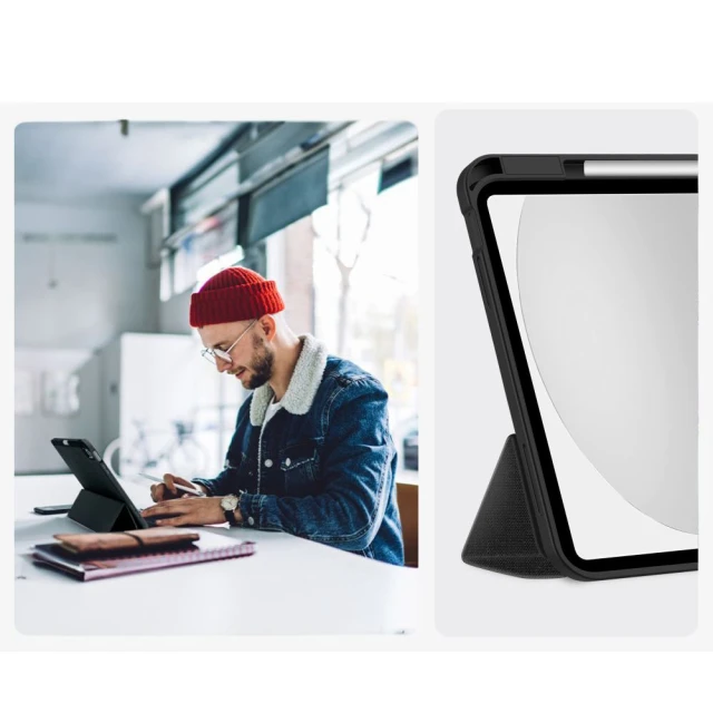 Чохол Tech-Protect SC Pen Canvas для iPad 11 2025 11th Gen | 10.9 2022 10th Gen Obsidian Black (5906302330911)