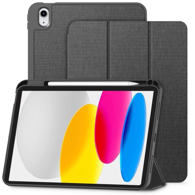 Чохол Tech-Protect SC Pen Canvas для iPad 11 2025 11th Gen | 10.9 2022 10th Gen Charcoal Grey (5906302330928)