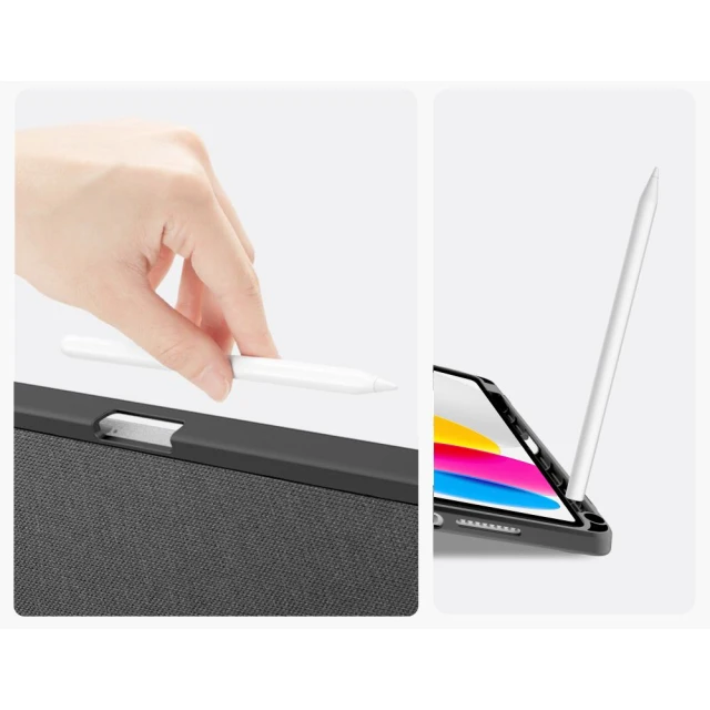 Чохол Tech-Protect SC Pen Canvas для iPad 11 2025 11th Gen | 10.9 2022 10th Gen Charcoal Grey (5906302330928)