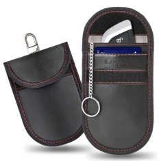 Чохол-блокування RFID сигналів Tech-Protect KLR100 Black Red (5906302330959)