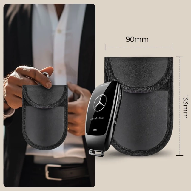 Чохол-блокування RFID сигналів Tech-Protect KLR100 Black (5906302330966)