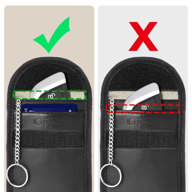 Чохол-блокування RFID сигналів Tech-Protect KLR100 Black (5906302330966)