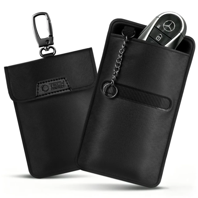 Чохол-блокування RFID сигналів Tech-Protect KLR400 Black (5906302330973)