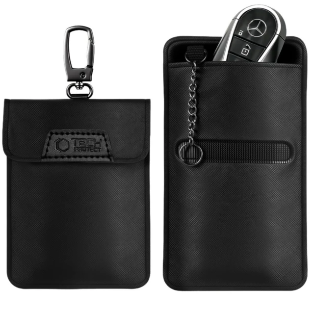 Чохол-блокування RFID сигналів Tech-Protect KLR400 Black (5906302330973)