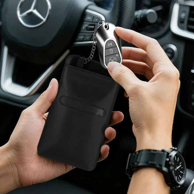 Чохол-блокування RFID сигналів Tech-Protect KLR400 Black (5906302330973)