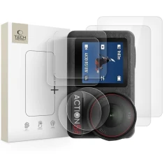 Захисне скло Tech-Protect Glass Fit+ для DJI Osmo Action 5 Pro Clear (2 pack) (5906302331062)