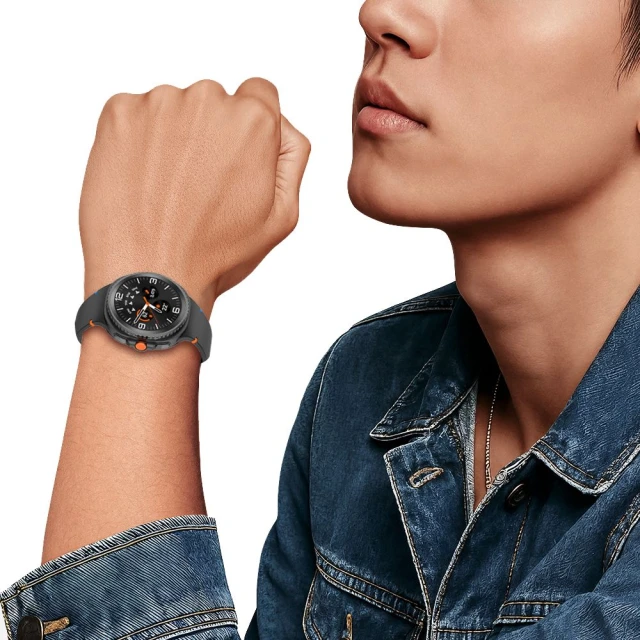 Ремінець Tech-Protect Silicone для Samsung Galaxy Watch 8 / Classic (40 / 44 / 46 mm) Black (5906302331109)