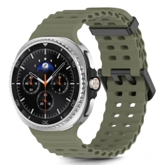 Ремінець Tech-Protect IconBand Pro для Samsung Galaxy Watch 8 44 | 40 mm / 8 Classic 46 mm Army Green (5906302331208)