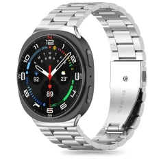 Ремінець Tech-Protect Stainless для Samsung Galaxy Watch 8/Classic (40/44/46 mm) Silver (5906302331222)