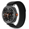 Ремінець Tech-Protect Nylon Stripe для Samsung Galaxy Watch 8 40 mm | Classic 44/46 mm Black/Orange (5906302331239)