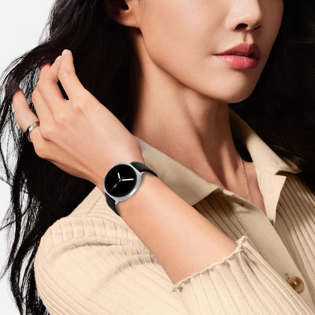 Ремінець Tech-Protect Nylon Stripe для Samsung Galaxy Watch 8 40 mm | Classic 44/46 mm Black/Orange (5906302331239)
