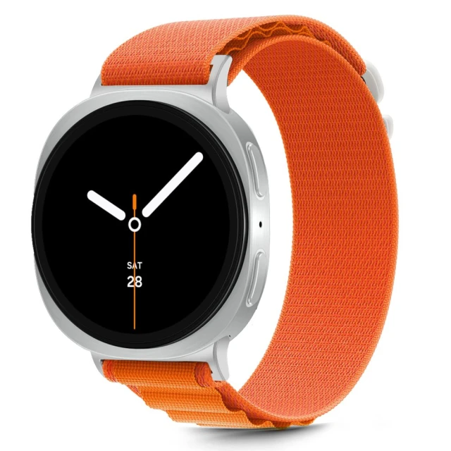 Ремінець Tech-Protect Nylon Pro для Samsung Galaxy Watch 8 40 mm | Classic 44/46 mm Orange (5906302331277)