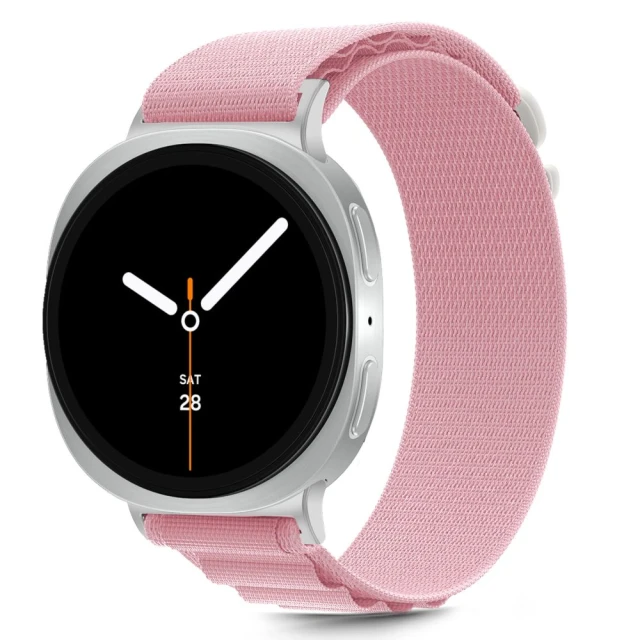 Ремінець Tech-Protect Nylon Pro для Samsung Galaxy Watch 8 40 mm | Classic 44/46 mm Pink (5906302331291)