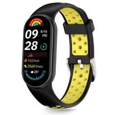 Ремінець Tech-Protect IconBand Air для Xiaomi Smart Band 10 | 9 | 8 NFC Black Yellow (5906302331345)