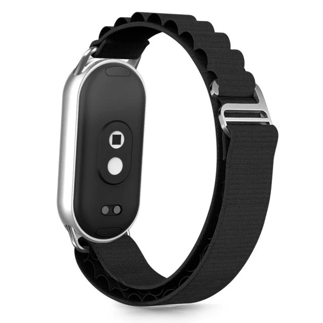 Ремінець Tech-Protect Nylon Pro для Xiaomi Smart Band 8/9/10/NFC Black (5906302331413)