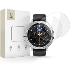 Защитное стекло Tech-Protect Glass Fit+ для Samsung Galaxy Watch 8 Classic 46 mm Clear (2 pack) (5906302331505)