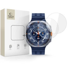 Захисне скло Tech-Protect Glass Fit+ для Samsung Galaxy Watch Ultra 47 mm (2025-2024) Clear (2 pack) (5906302331512)