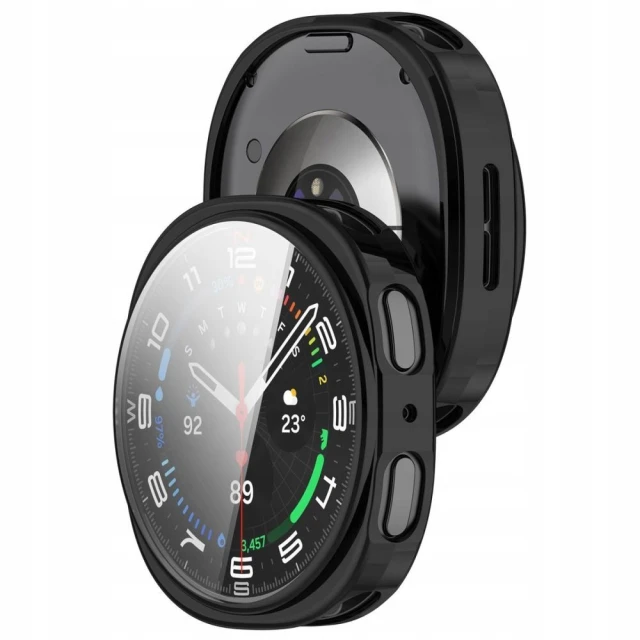 Чохол Tech-Protect Defense для Samsung Galaxy Watch 8 40 mm Black (5906302331536)