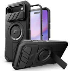 Чохол Tech-Protect Kevlar для iPhone 17 Air Black with MagSafe (5906302331628)