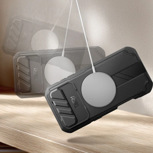 Чохол Tech-Protect Kevlar для iPhone 17 Air Black with MagSafe (5906302331628)