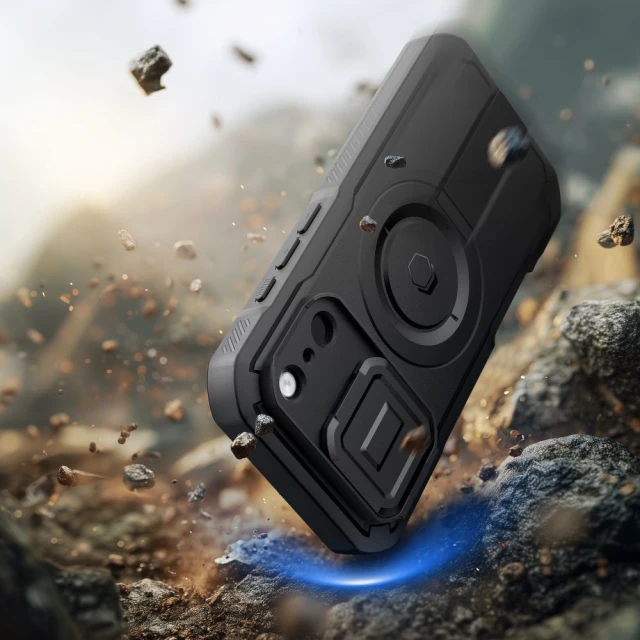 Чохол Tech-Protect Kevlar для iPhone 17 Pro Black with MagSafe (5906302331635)