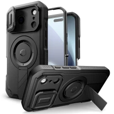 Чохол Tech-Protect Kevlar для iPhone 17 Pro Max Black with MagSafe (5906302331642)