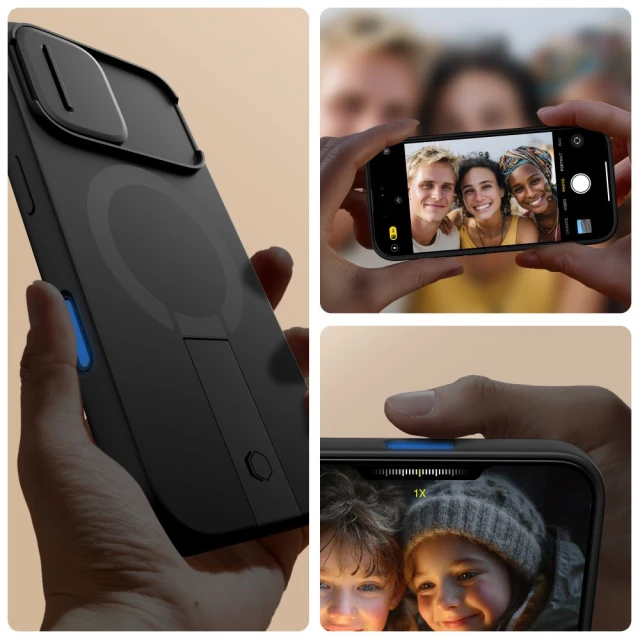 Чохол Tech-Protect Kevlar Aura для iPhone 17 Black with MagSafe (5906302331659)