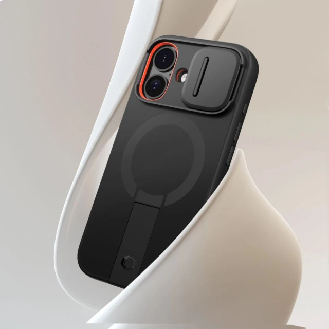Чохол Tech-Protect Kevlar Aura для iPhone 17 Black with MagSafe (5906302331659)