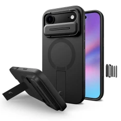 Чохол Tech-Protect Kevlar Aura для iPhone 17 Air Black with MagSafe (5906302331666)