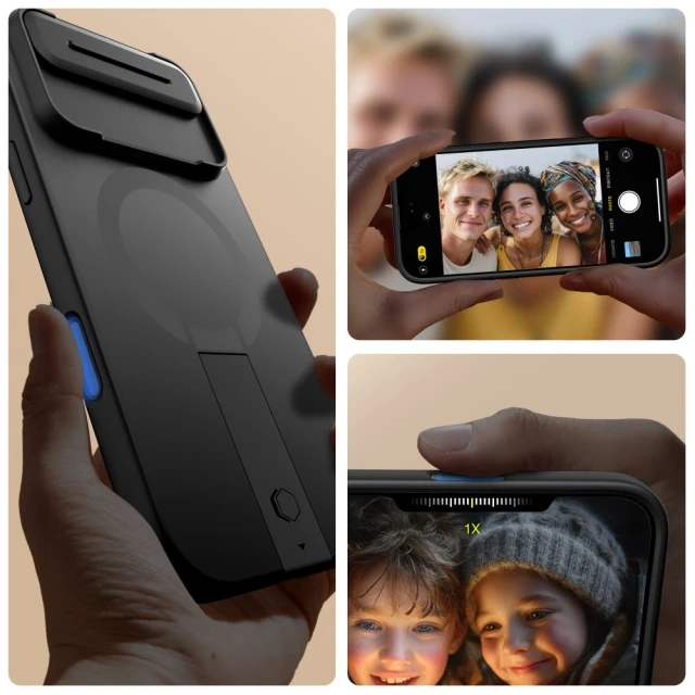 Чохол Tech-Protect Kevlar Aura для iPhone 17 Air Black with MagSafe (5906302331666)