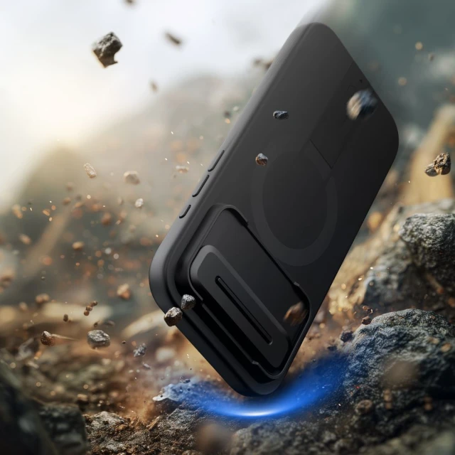 Чохол Tech-Protect Kevlar Aura для iPhone 17 Air Black with MagSafe (5906302331666)