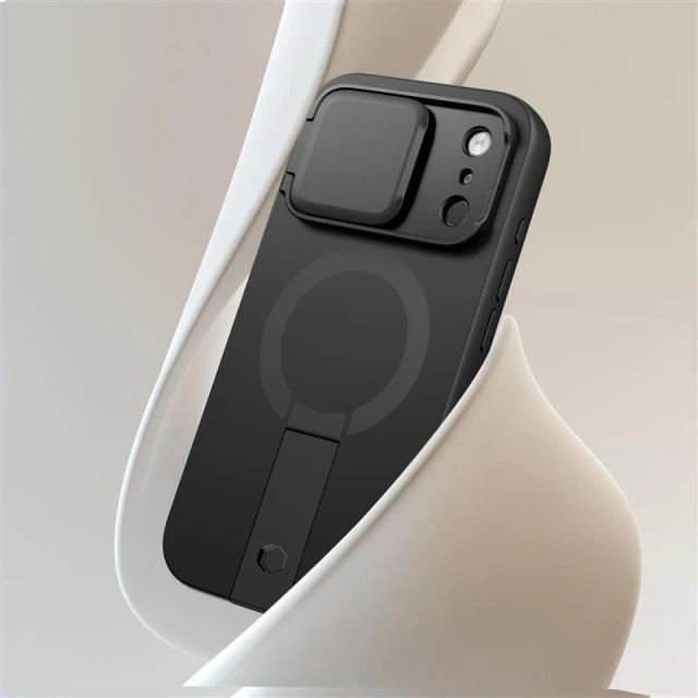 Чохол Tech-Protect Kevlar Aura для iPhone 17 Pro Max Black with MagSafe (5906302331680)