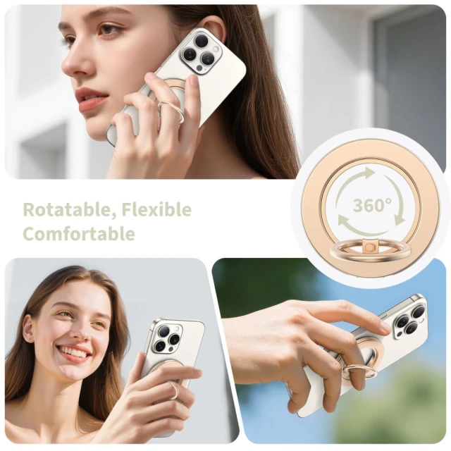 Магнітне кільце Tech-Protect Satin Gold with MagSafe (5906302331802)