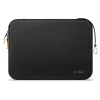 Чохол-папка для ноутбука Tech-Protect Hardpouch Laptop 15–16 inch Black Orange (5906302331819)